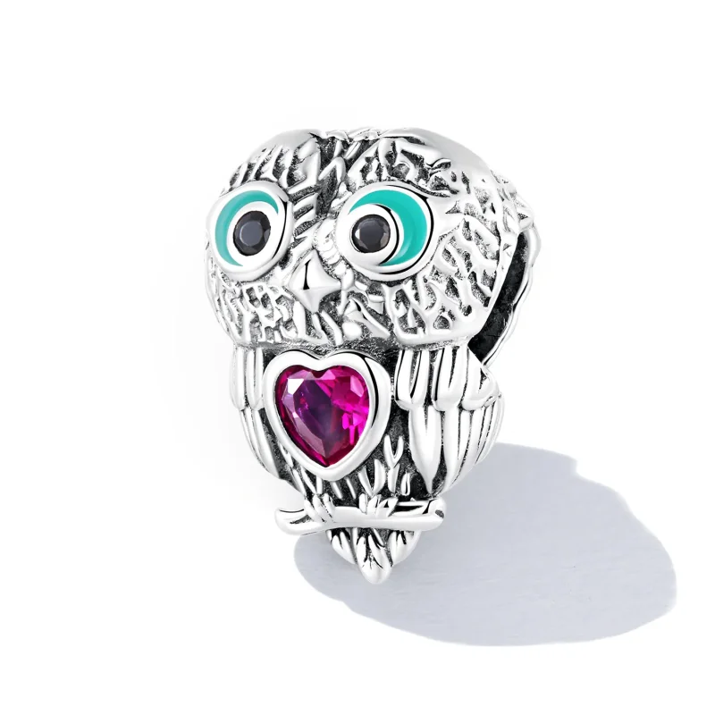 (kép) PANDORA típusú Aranyos bagoly Charm - SCC2253 - Megtekintés 2