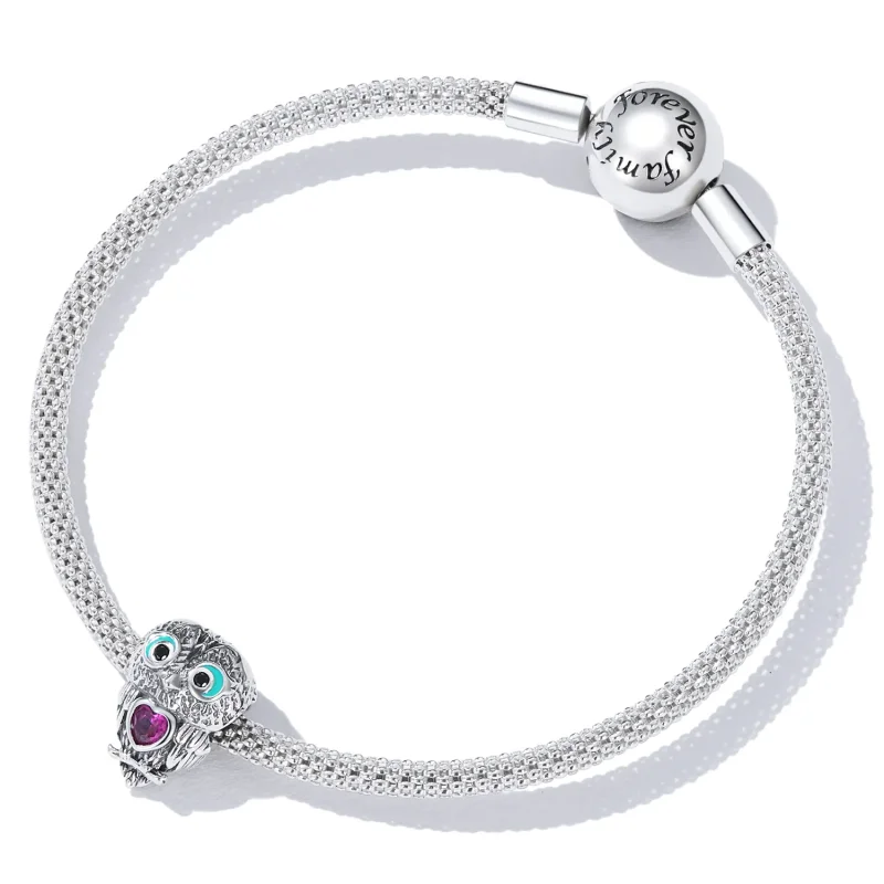 (kép) PANDORA típusú Aranyos bagoly Charm - SCC2253 - Megtekintés 5