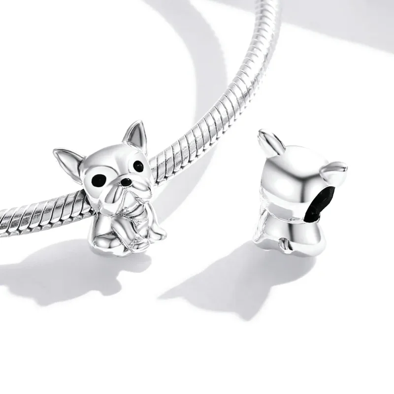 (kép) PANDORA típusú aranyos frenchie bulldog charm - SCC1599 - Megtekintés 4