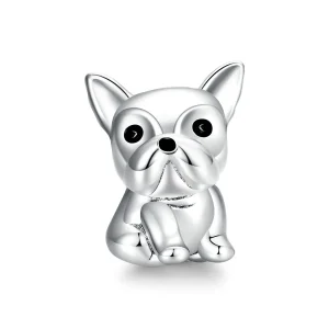 (kép) PANDORA típusú aranyos frenchie bulldog charm - SCC1599