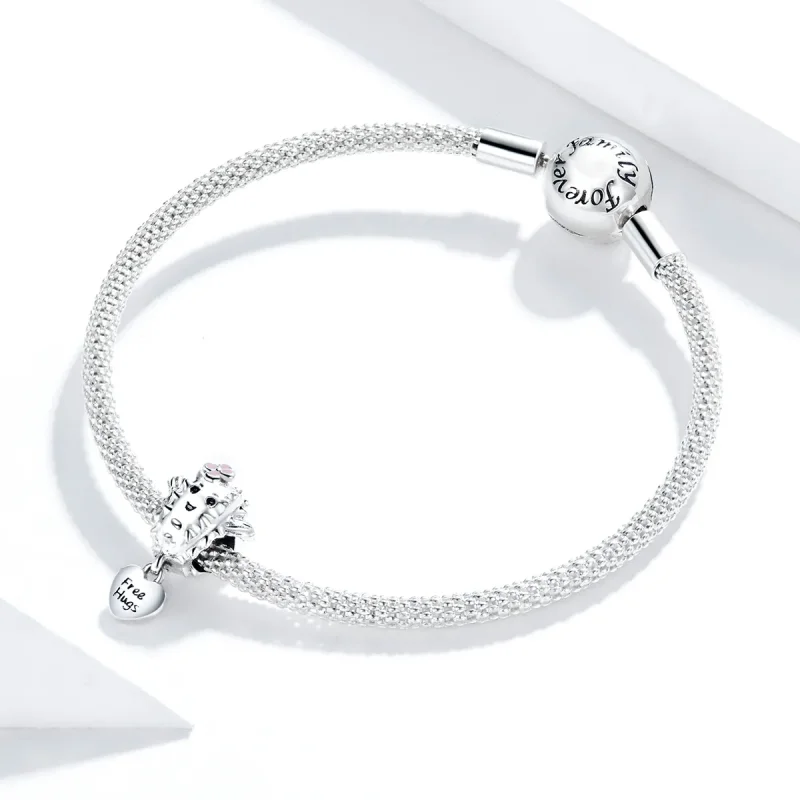 (kép) PANDORA típusú Aranyos kaktusz Charm - SCC1642 - Megtekintés 3