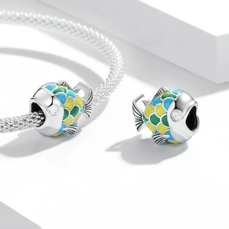 (kép) PANDORA típusú Aranyos kis hal Charm - SCC2073 - Megtekintés 4