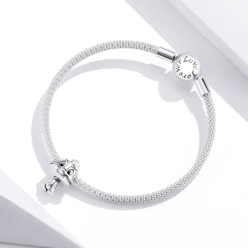 (kép) PANDORA típusú Aranyos kis mókus Charm - BSC323 - Megtekintés 3