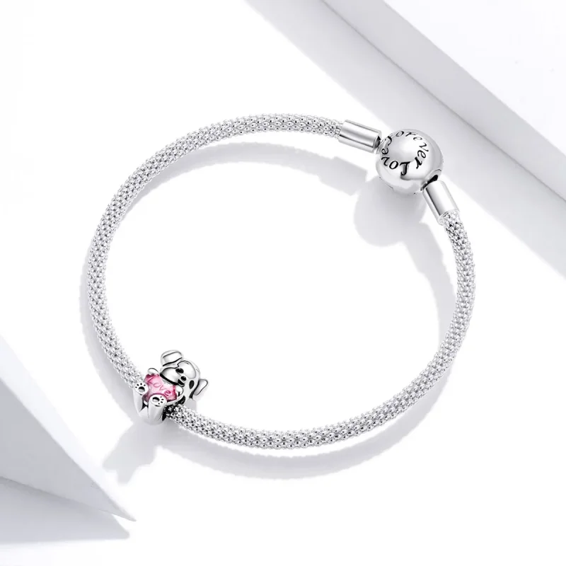 (kép) PANDORA típusú aranyos kiskutya charm - SCC1677 - Megtekintés 3