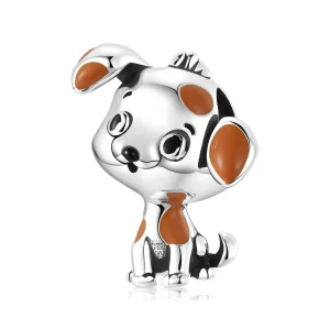 (kép) PANDORA típusú Aranyos kiskutya Charm - SCC2159