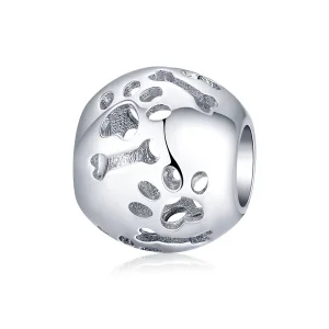 PANDORA típusú Aranyos kisállat lábnyomok Charm - BSC140 (kép) PANDORA típusú Aranyos kisállat lábnyomok Charm - BSC140
