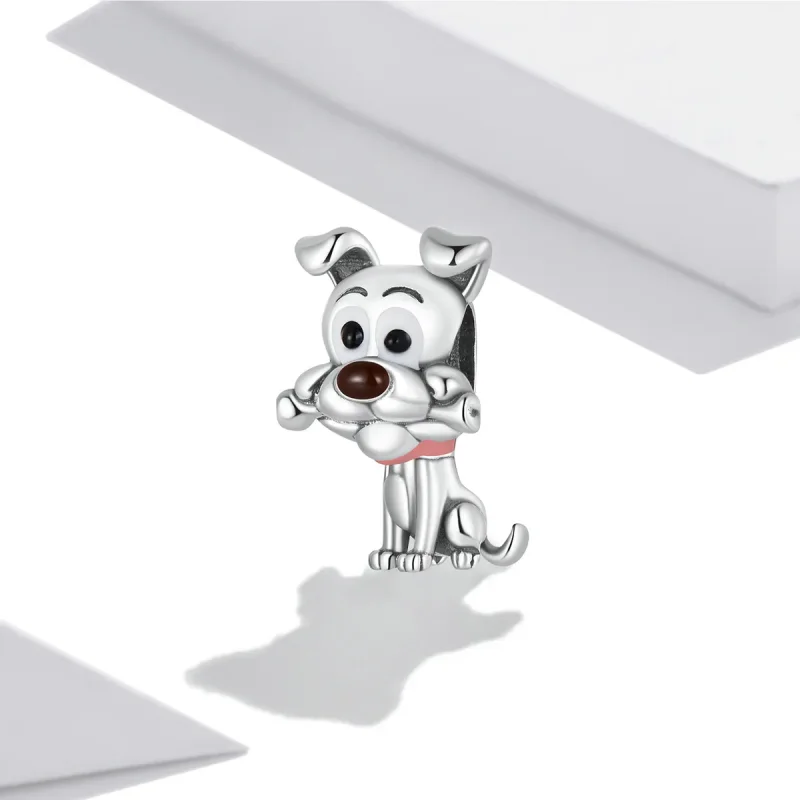 (kép) PANDORA típusú Aranyos kutya Charm - SCC2121 - Megtekintés 2