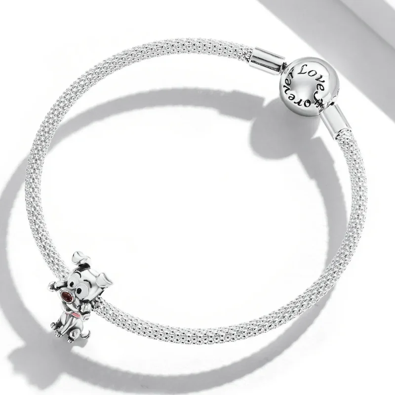 (kép) PANDORA típusú Aranyos kutya Charm - SCC2121 - Megtekintés 3