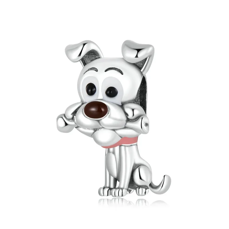 (kép) PANDORA típusú Aranyos kutya Charm - SCC2121