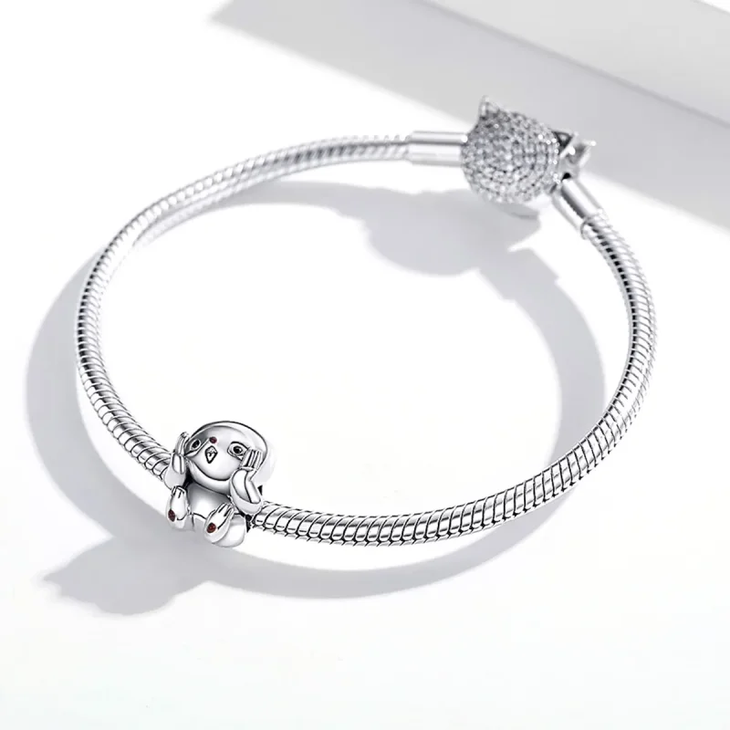 (kép) PANDORA típusú aranyos lajhár charm - SCC1698 - Megtekintés 3