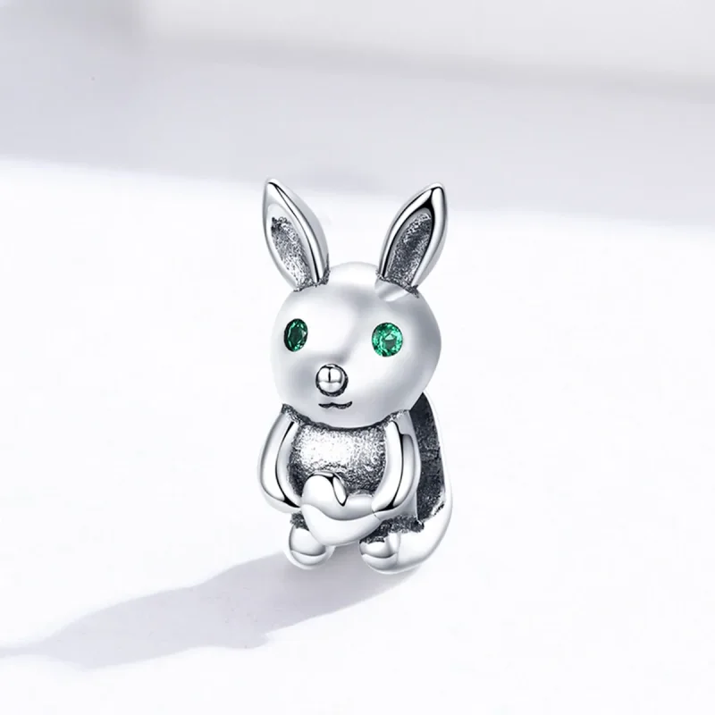 (kép) PANDORA típusú Aranyos nyúl Charm - BSC169 - Megtekintés 2