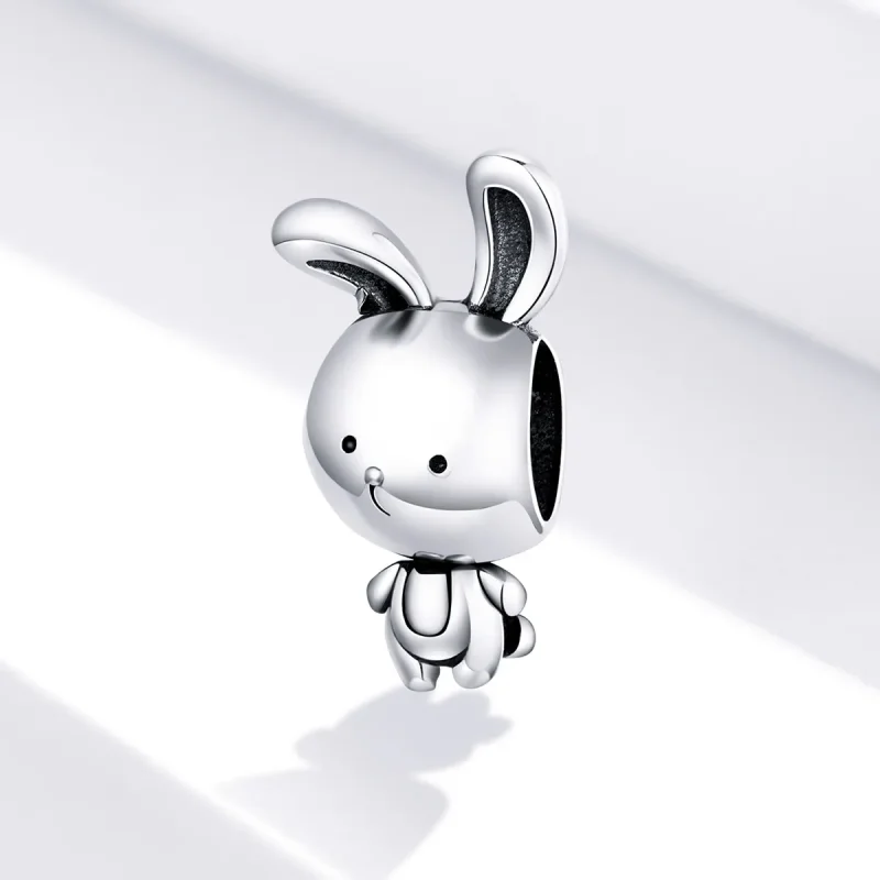 (kép) PANDORA típusú aranyos nyuszi charm - SCC1517 - Megtekintés 2