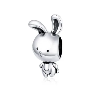 (kép) PANDORA típusú aranyos nyuszi charm - SCC1517