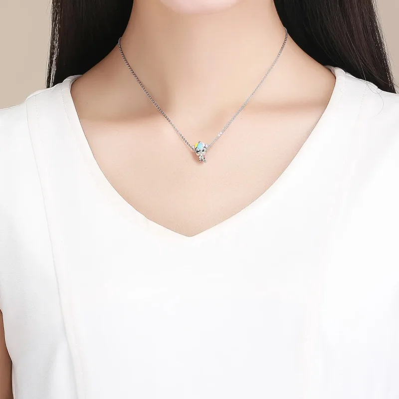 (kép) PANDORA típusú aranyos unikornis charm - BSC059 - Megtekintés 5