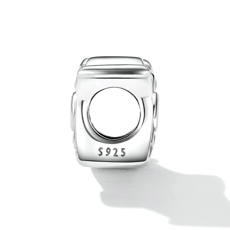 (kép) PANDORA típusú Art lila cirkónium spacer charm - SCC2294 - Megtekintés 3