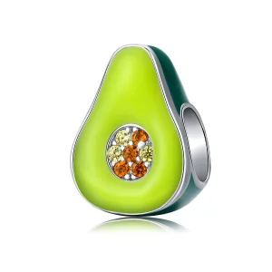 (kép) PANDORA típusú Avokádó Charm - BSC129