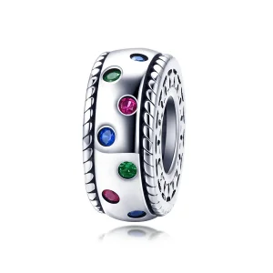 (kép) PANDORA típusú az első találkozás pillanata spacer charm - SCC1005