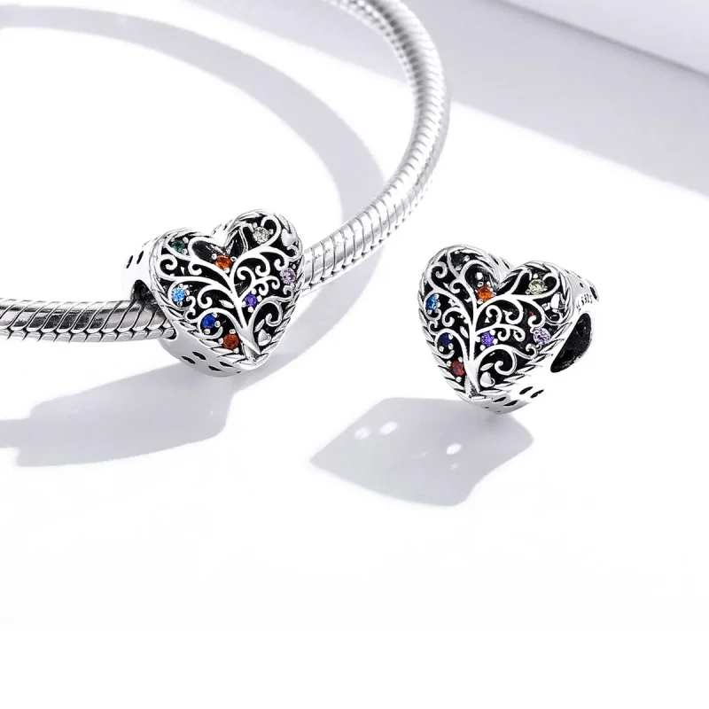 (kép) PANDORA típusú az élet fája charm - SCC1608 - Megtekintés 4