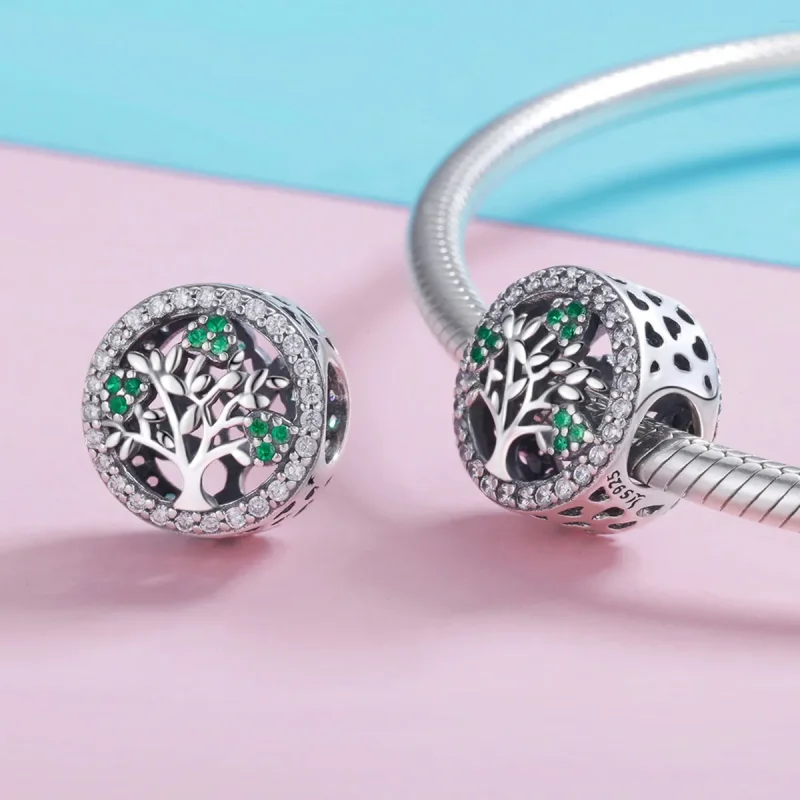 (kép) PANDORA típusú az élet fája charm - SCC919 - Megtekintés 4