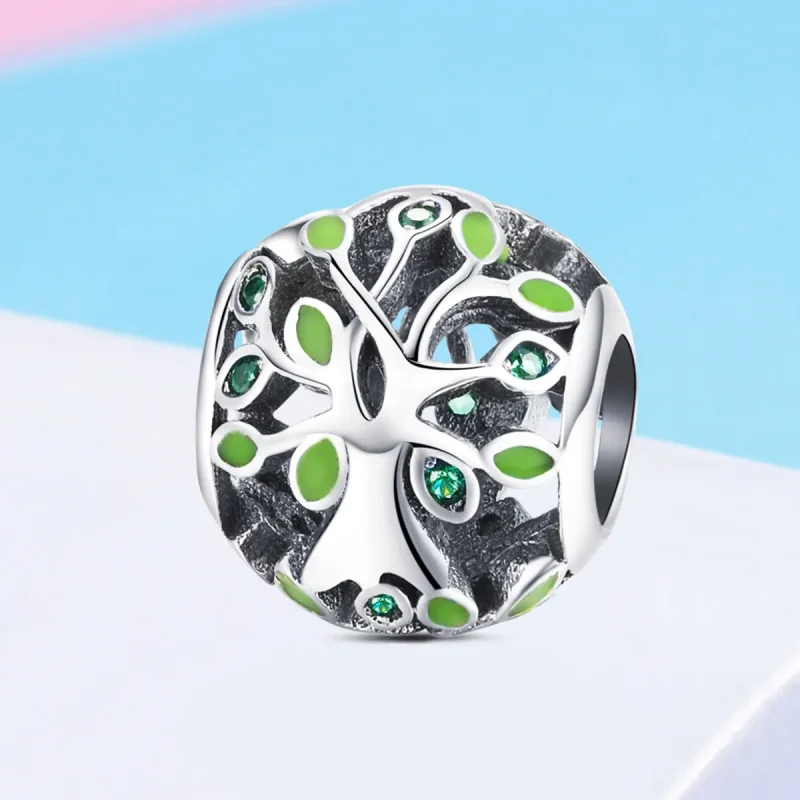 (kép) PANDORA típusú az élet fája charm - SCC994 - Megtekintés 2