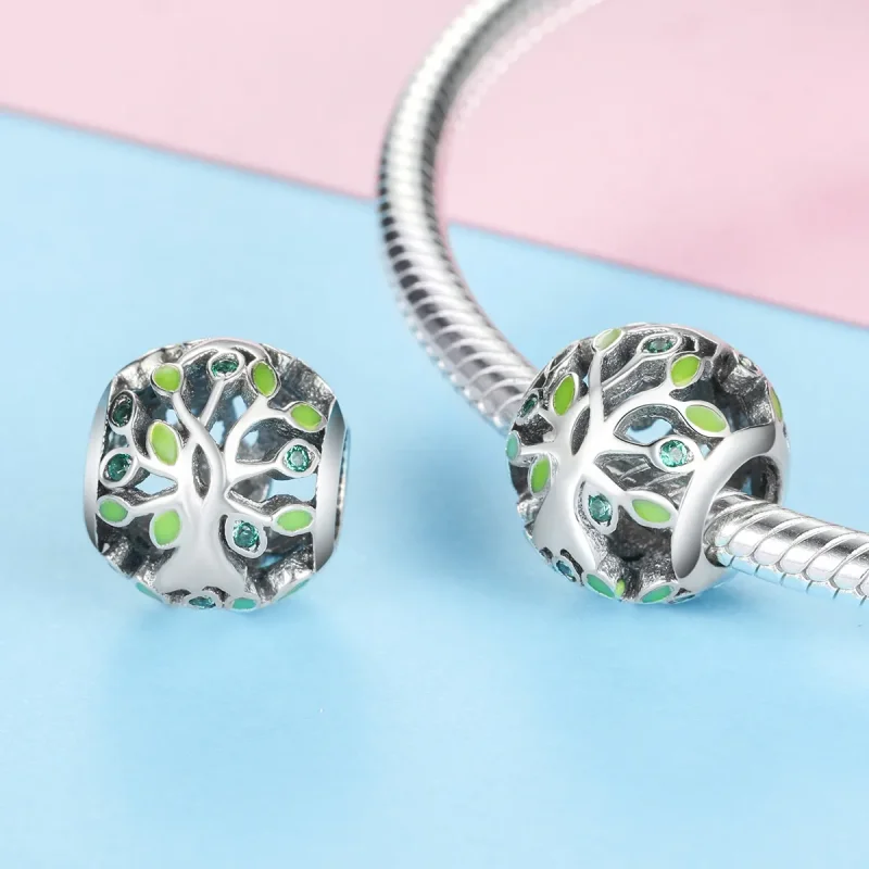 (kép) PANDORA típusú az élet fája charm - SCC994 - Megtekintés 3