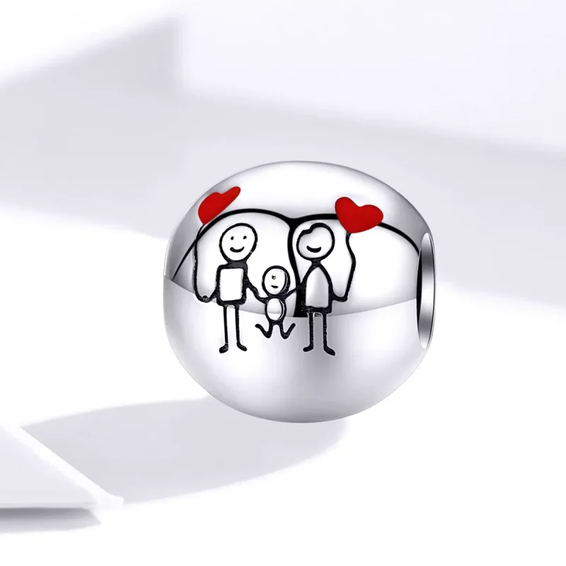 (kép) PANDORA típusú az én családom charm - SCC1339 - Megtekintés 2