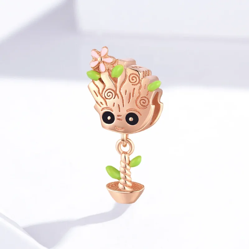 (kép) PANDORA típusú baba groot charm - BSC130 - Megtekintés 2