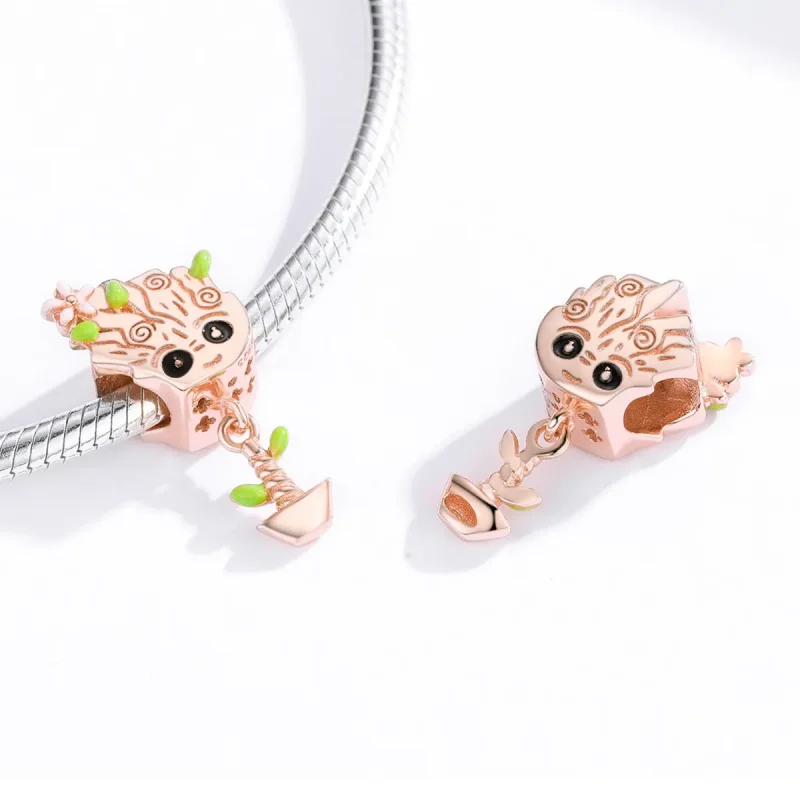 (kép) PANDORA típusú baba groot charm - BSC130 - Megtekintés 3