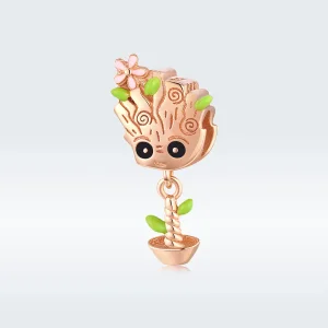 (kép) PANDORA típusú baba groot charm - BSC130