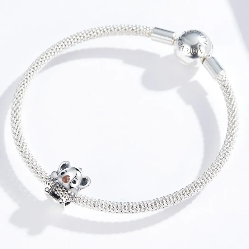 (kép) PANDORA típusú baba koala charm - SCC1304 - Megtekintés 4