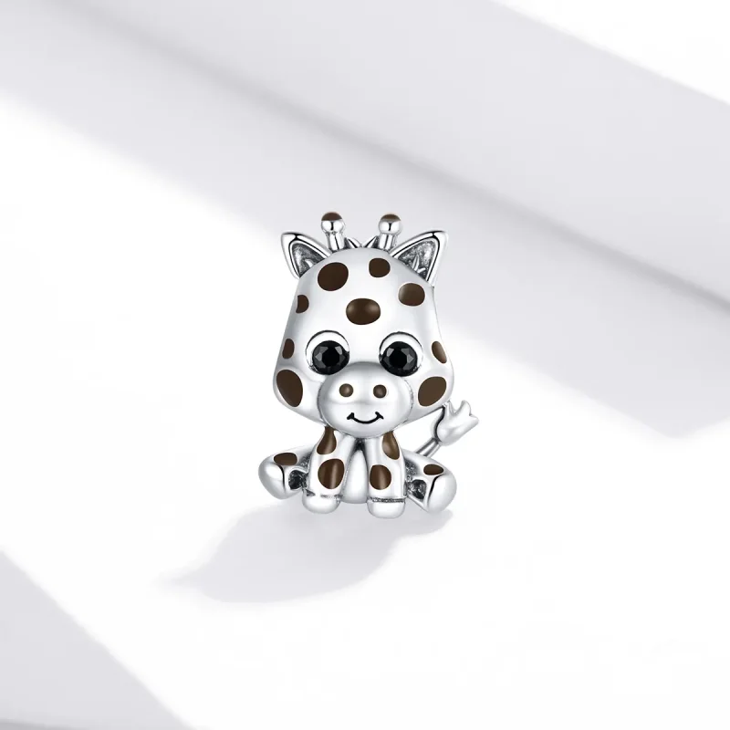 (kép) PANDORA típusú baba zsiráf charm - SCC1691 - Megtekintés 2