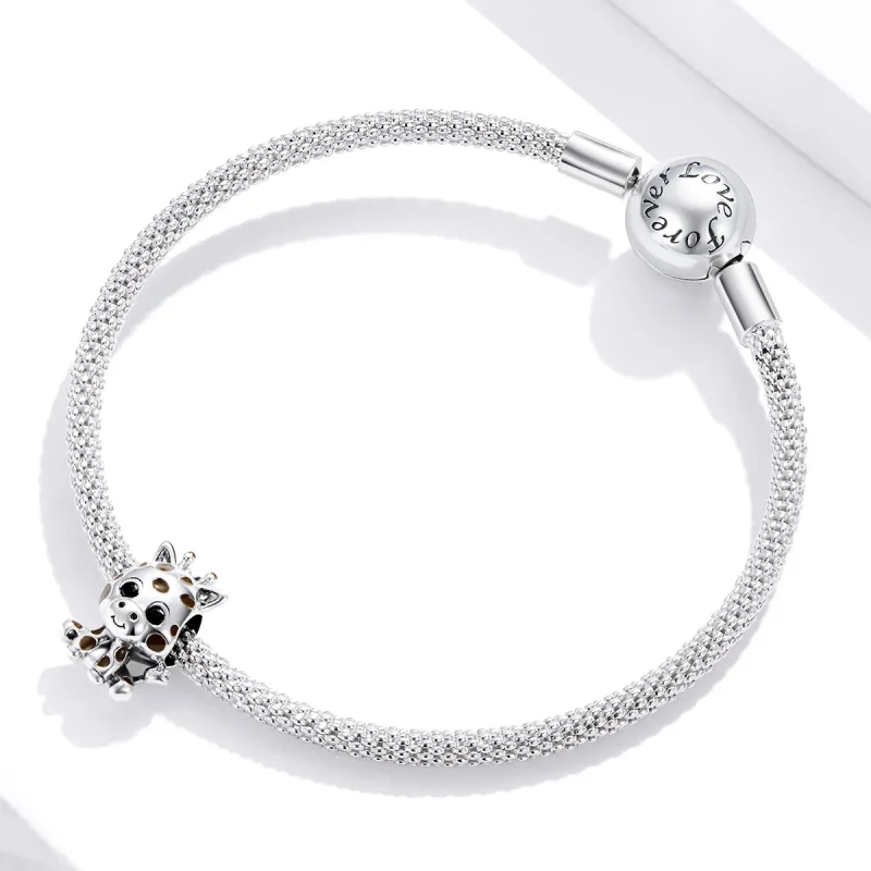 (kép) PANDORA típusú baba zsiráf charm - SCC1691 - Megtekintés 3