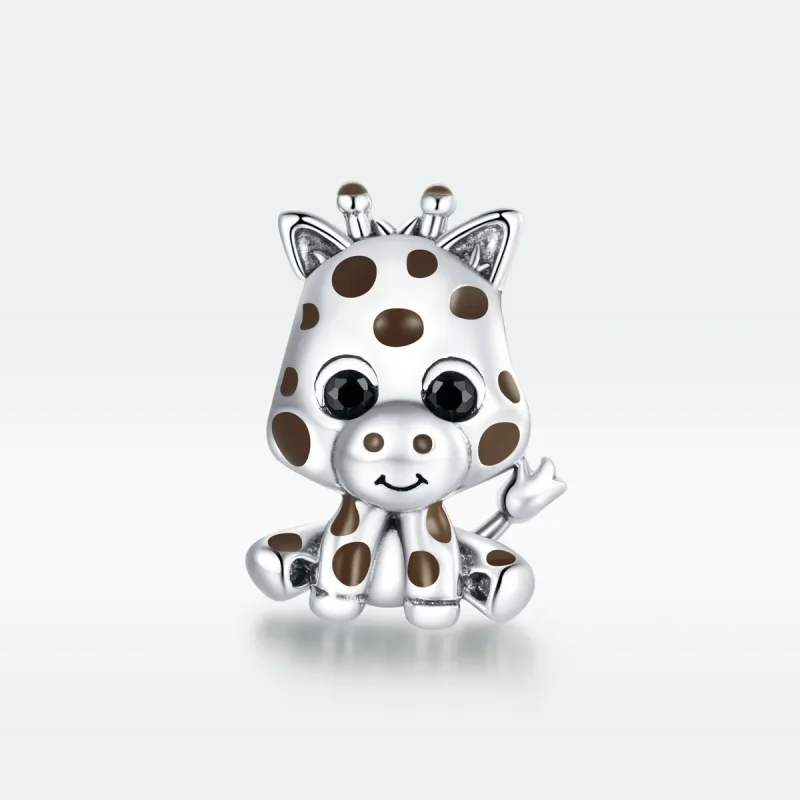 (kép) PANDORA típusú baba zsiráf charm - SCC1691 - Megtekintés 5