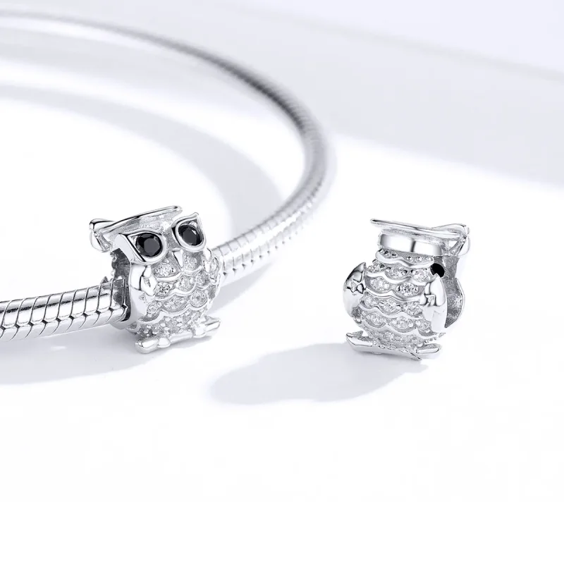 (kép) PANDORA típusú bagoly charm - BSC124 - Megtekintés 4