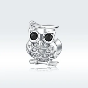 (kép) PANDORA típusú bagoly charm - BSC124