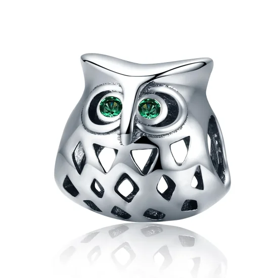 (kép) PANDORA típusú bagoly charm - SCC424