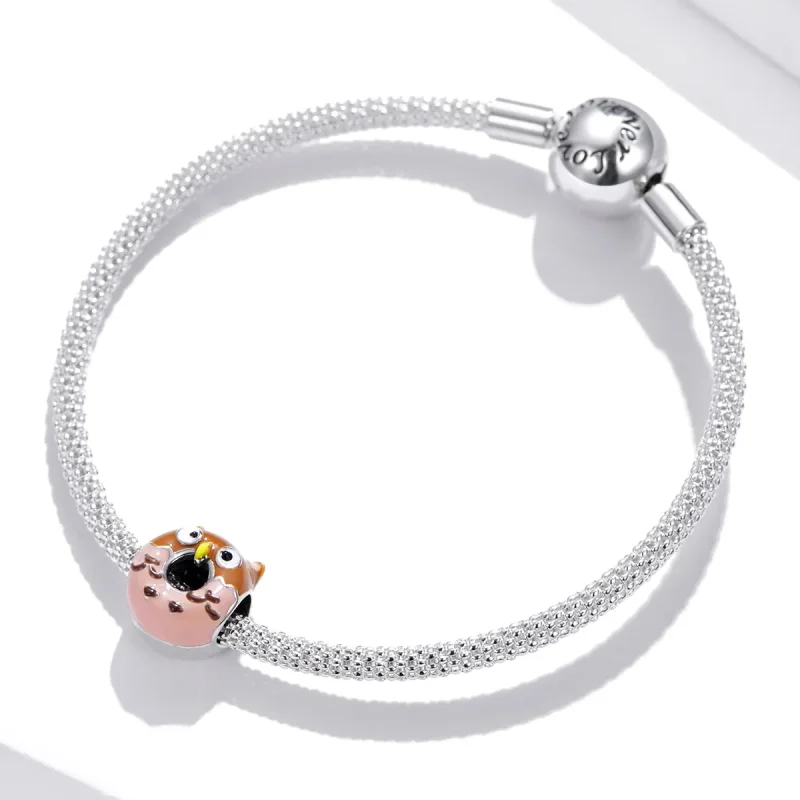 (kép) PANDORA típusú Bagolyfánk Charm - SCC1882 - Megtekintés 3