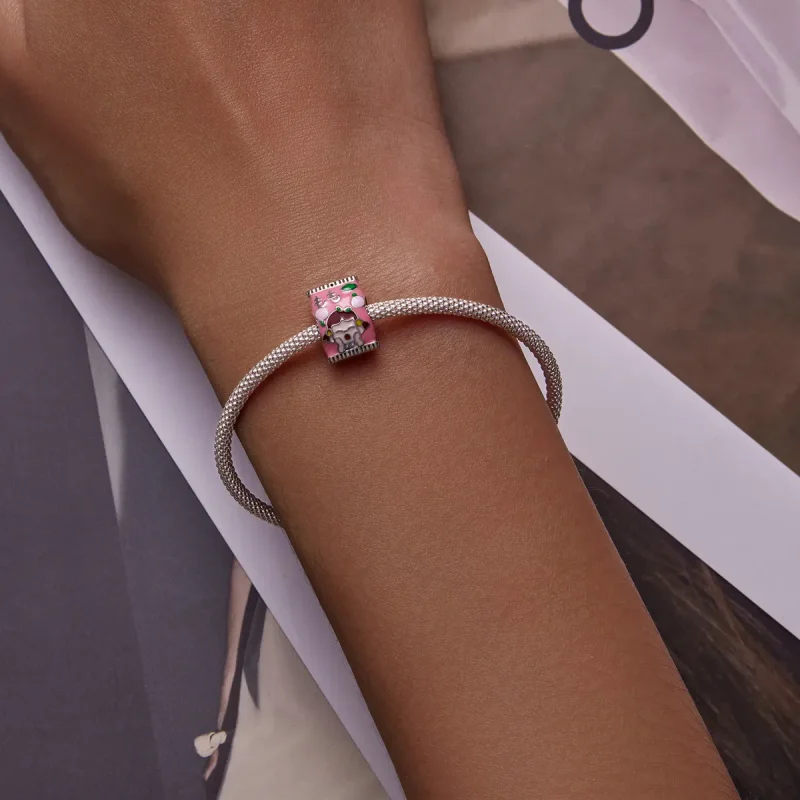 (kép) PANDORA típusú Barack cukorka Charm - SCC2198 - Megtekintés 6