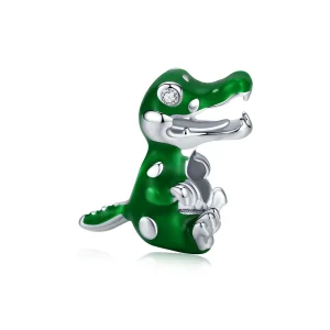 PANDORA típusú Bébi krokodil Charm - BSC190 (kép) PANDORA típusú Bébi krokodil Charm - BSC190