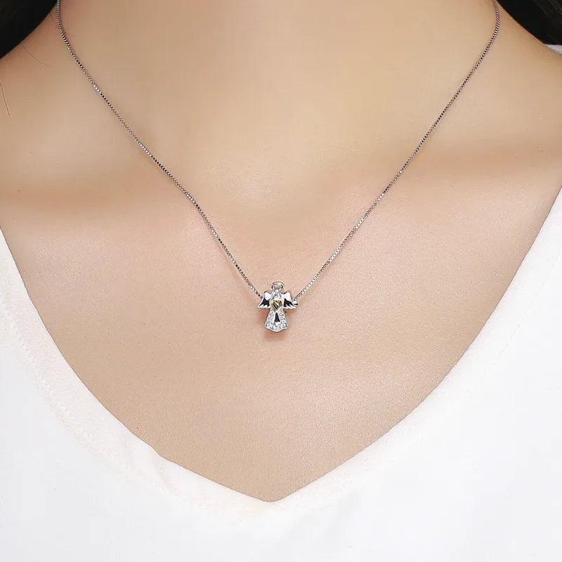 (kép) PANDORA típusú bicolor őrangyal charm - SCC747 - Megtekintés 5