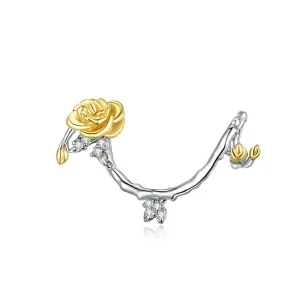 PANDORA típusú bicolor rózsa szőlő charm - BSC322 (kép) PANDORA típusú bicolor rózsa szőlő charm - BSC322