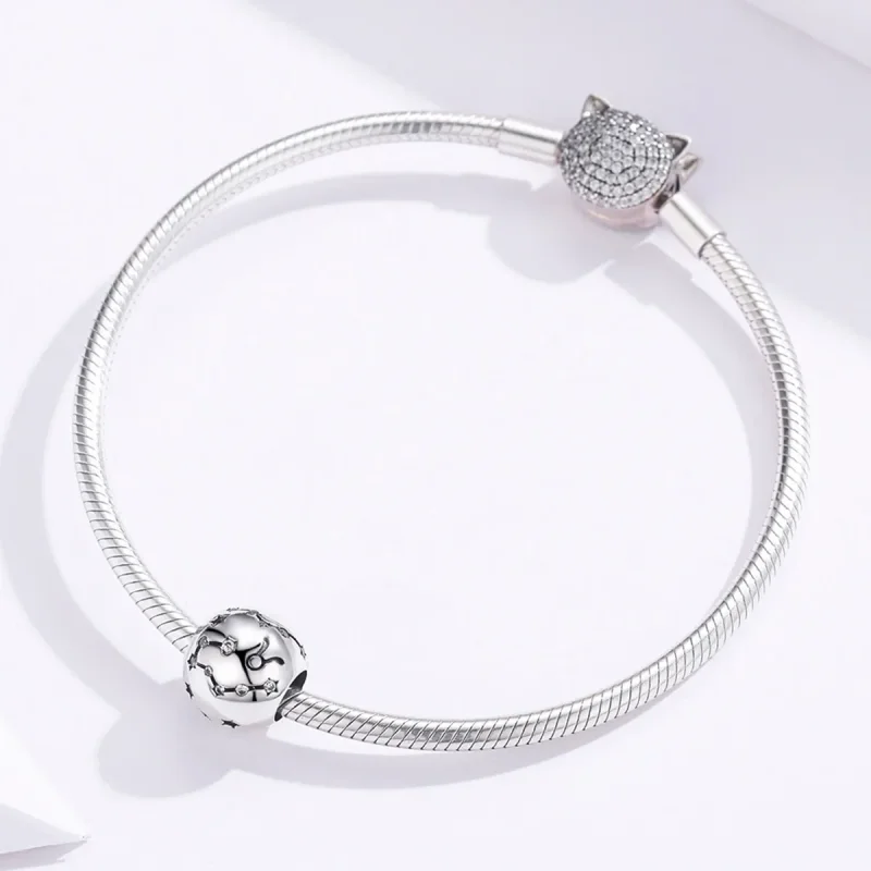 (kép) PANDORA típusú bika charm - SCC1218-2 - Megtekintés 3