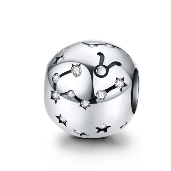 (kép) PANDORA típusú bika charm - SCC1218-2