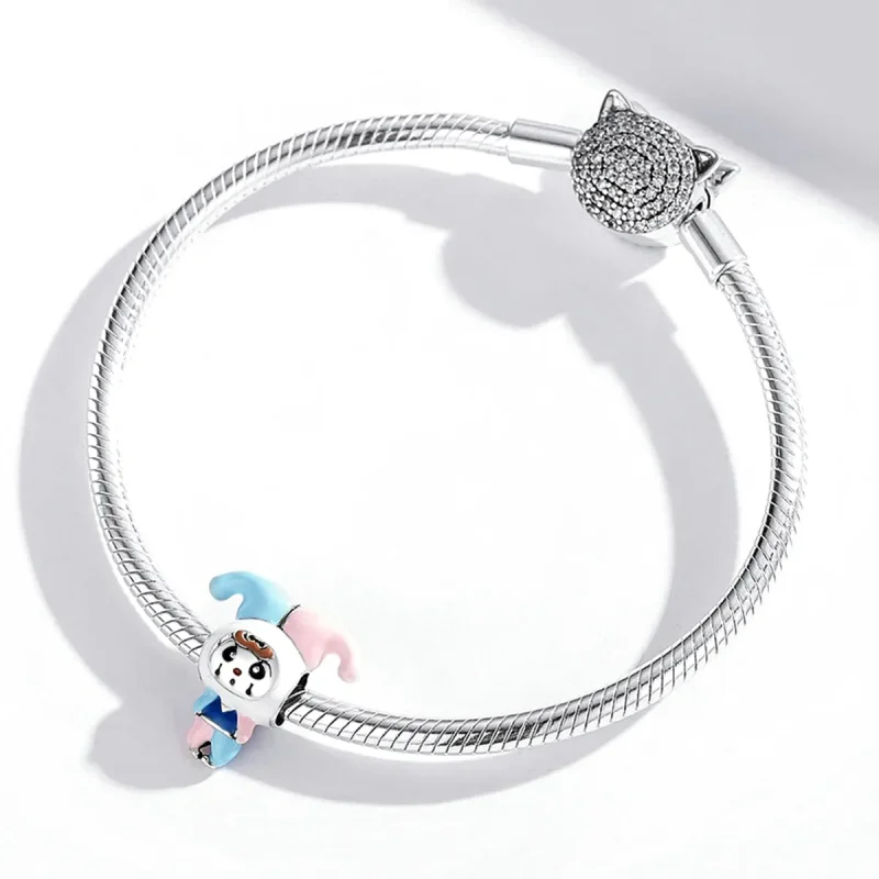 (kép) PANDORA típusú Bohóc baba Charm - SCC1942 - Megtekintés 4