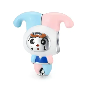 (kép) PANDORA típusú Bohóc baba Charm - SCC1942