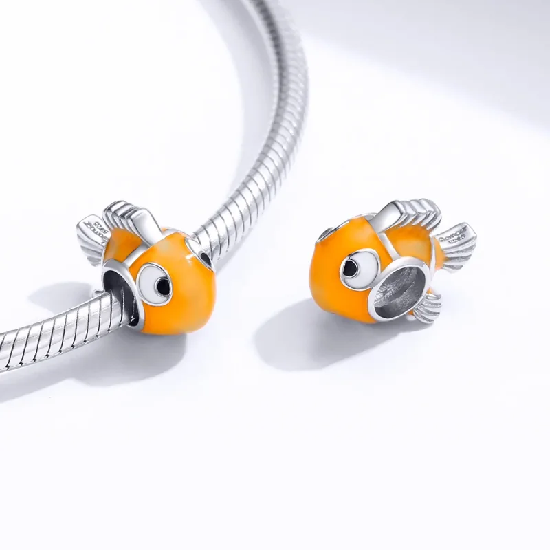 (kép) PANDORA típusú Bohóchal Charm - BSC206 - Megtekintés 3