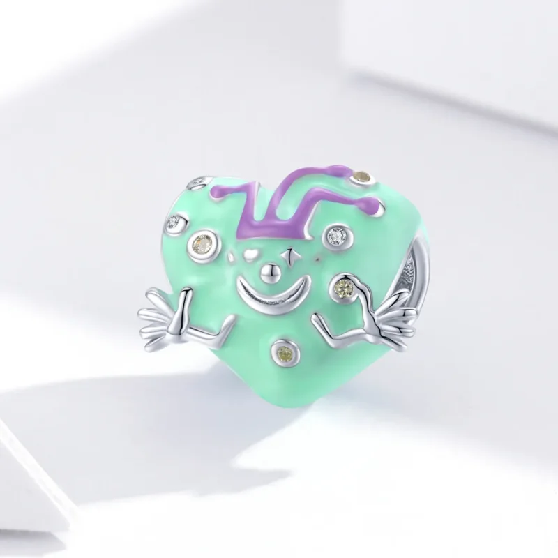 (kép) PANDORA típusú Boldog bohóc Charm - BSC292 - Megtekintés 3