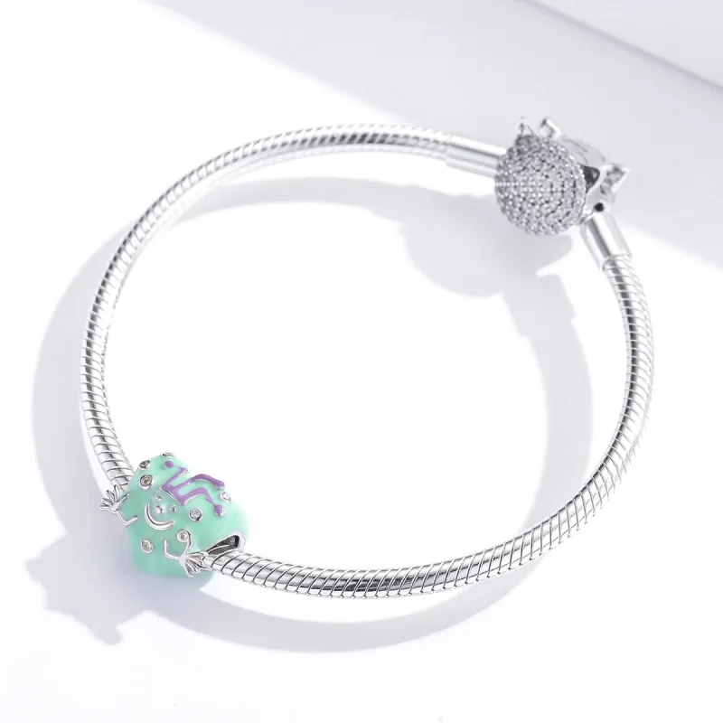 (kép) PANDORA típusú Boldog bohóc Charm - BSC292 - Megtekintés 4