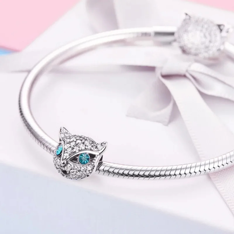 (kép) PANDORA típusú boldog kitty charm - SCC1131 - Megtekintés 4