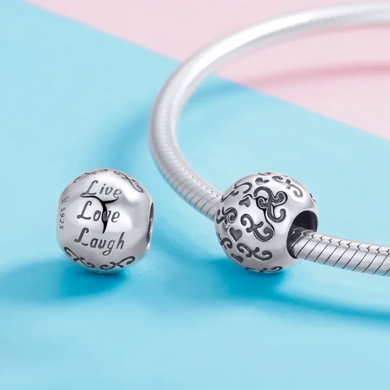 (kép) PANDORA típusú boldog életem charm - SCC966 - Megtekintés 4